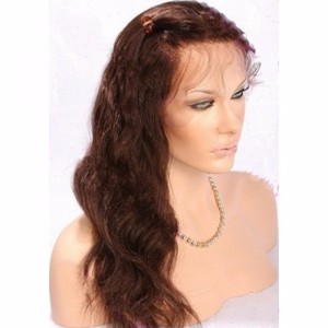 AUCUNE PERRUQUE AUCUNE PERRUQUE DE DENTELLE INDIENNE 100% NATURELLE PLEINE PERRUQUES - Product Image 1