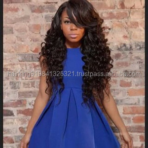 ผมกษัตริย์อินเดียพร้อมที่จะจัดส่งคู่วาดวิกผมหยักกับอินเดียเรมี่มนุษย์ผมรวมกลุ่มผู้ผลิตและส่งออก - Product Image 3