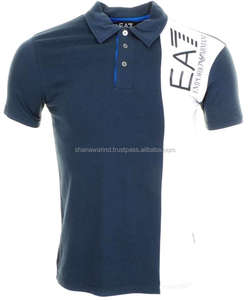 Camiseta ajustada de manga corta para hombre, polo 2023 de algodón, OEM, 100% - Product Image 5