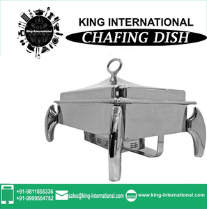 ที่อุ่นอาหารบุฟเฟ่ต์สแตนเลสทรงสี่เหลี่ยม9ลิตรที่อุ่นอาหารจานร้อนเป็นมิตรกับสิ่งแวดล้อมสำหรับงานเลี้ยง - Product Image 4