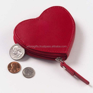 Cadeaux d'anniversaire pour filles et femmes, cadeaux promotionnels de bureau pour dames-porte-monnaie en forme de cœur portefeuille - Product Image 1