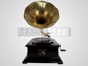 Gramophone moderne indien de haute qualité Lecteurs de disques vintage Gramophone rétro - Product Image 2