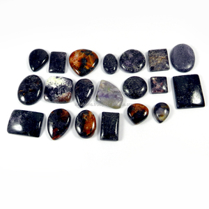 20 ชิ้น คุณภาพดีที่สุด ซูกิไลต์ 100 กรัม รูปทรงอิสระ แบบคาโบชอง อัญมณีหลวม IG2307 - Product Image 1