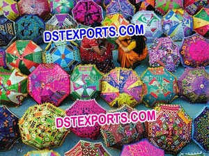 Mehandi-paraguas de noche para escenario, decoración colorida de escenario, sombrilla de boda para escenario Mehandi - Product Image 4