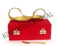 Cadeaux King International Diwali/Cadeaux de Noël/Plateau de service en acier