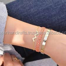 Latón brazalete de Metal y conjunto como oro 2017 - Product Image 4