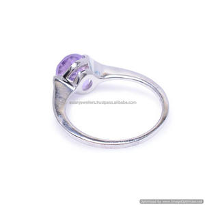 925 Sterling Silver <b>Amethyst</b> Quartz Gemstone handmade <b>Ring</b> - Product Image 2