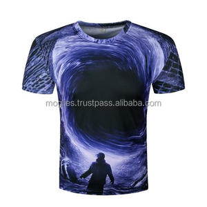 Áo Thun Nam Tay Lỡ In <span class=keywords><strong>3d</strong></span> Màu Đen - Product Image 2