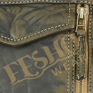 Veste en cuir décontractée élégante pour hommes et femmes Vêtements d'extérieur modernes pour l'automne et l'hiver Fashion Wear OEM Custom Supply - Product Image 3