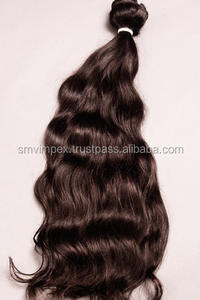 Sin proceso químico Cabello crudo El mejor tejido de cabello indio Virgen de la India. Sin vapor y proceso químico para textura y suavidad - Product Image 6