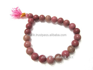 Rhodochrosite <b>Chakra</b> Therapy Power <b>Bracelet</b> Gemstone Wholesale Supplier Khambhat Handmade <b>Bracelets</b> Online Exporter Manufacturer - Product Image 2