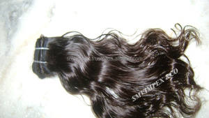 Derramando cabello humano Remy indio sin procesar. Cutícula alaigned único donante mejor ondulado pelos indios - Product Image 4