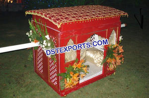 งานแต่งงาน,Palanquins งานแต่งงานทำจากไม้นกยูง - Product Image 4
