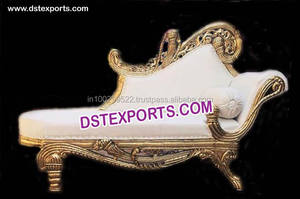 El último diseño de latón de sofá de Metal boda oro mano tallada sofá nuevo estilo de madera tallada muebles de Metal - Product Image 4