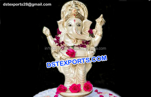 Estatua grande de Ganesha, estatua de boda decorada, de bienvenida - Product Image 4