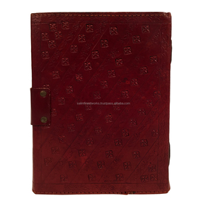 Diario de cuero genuino hecho a mano Hada en la Luna diarios cuaderno y libro de bocetos o diario páginas blancas en blanco para regalarlo a él o a ella - Product Image 4