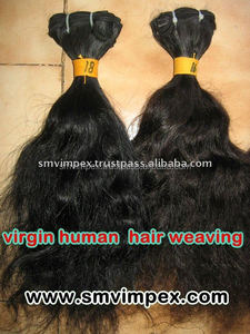 Vague de temple vierge tissage de cheveux bruts humains. Tissage de cheveux sans chute de la meilleure qualité sans enchevêtrement extension de cheveux ep wave - Product Image 2