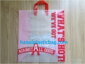 SOFT LOOP CARRIER BAG WITH PRINTING - Product Image 3