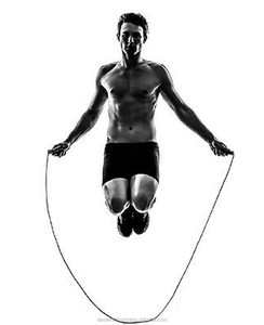 Cuerda para saltar para boxeo, ejercicio, rodamiento ajustable, cuerda de Fitness de velocidad - Product Image 2