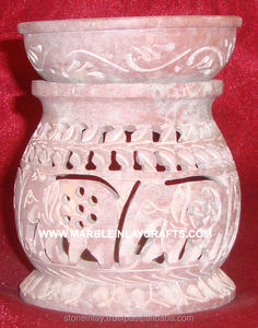 Soapstone Handmade Antique Aroma Fragrance <b>Diffuser</b> - Product Image 1
