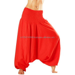 Harem Pants <b>Trousers</b> Aladdin Gypsy <b>Hippie</b> Boho Baggy Style Yoga <b>Men</b> Women 8 - Product Image 2