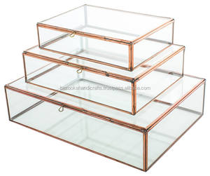 <b>Glass</b> <b>Boxes</b>, Storage Box, Decorative <b>Glass</b> Box - Product Image 1