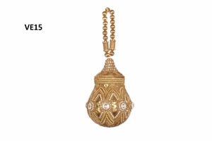 Premium Quality Antique <b>Gold</b> VE14 Exclusive Handmade Bridal Vintage Indian Metal Clutch Purse <b>for</b> Special Events Marriage - Product Image 2