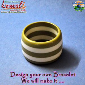 Combo Color Stripe <b>Bangles</b> Bracelets Cuffs Resin Fashion Bracelet Wholesale Indian Jewelry - Product Image 3