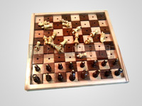 Jeu d'échecs spécial aveugle Article cadeau Jeux d'échecs de voyage pour enfants et adultes