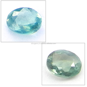 Gema suelta de corte ovalado, alejandrita 0,2 Cts, cambio de Color Natural, 3x4mm - Product Image 3