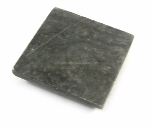 4.83 gms Natural Black Coral Cabochon Square 21mm, gemstone For jewelry IG0515 - Product Image 2