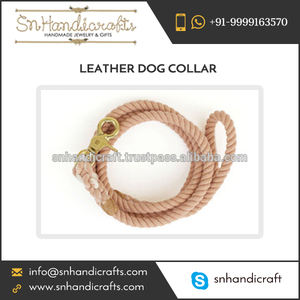 Longer Service Life Compact Design Leather Dog <b>Collar</b> - Product Image 1