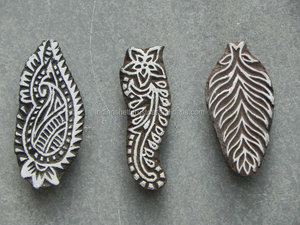 <b>Wooden</b> Printing <b>Blocks</b>/handmade Designer <b>Blocks</b>/printing <b>Block</b> Buy at Best Prices on India Arts Palace - Product Image 4