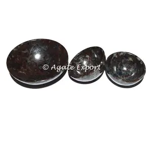 ชามทับทิมขนาด45-55มม. ทำจากหินกึ่งมีค่าสำหรับงานฝีมือ - Product Image 1