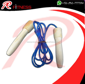 Corde à sauter de haute qualité avec poignées en cuir et roulements à billes pour le fitness et le cardio - Product Image 4