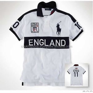 เสื้อโปโลผ้าฝ้าย100% พิมพ์ลายทั้งหมดพิมพ์ซับลิเมชันดิจิตอลเสื้อลำลองลายทางปักลายระบายอากาศได้สำหรับผู้ใหญ่ - Product Image 3