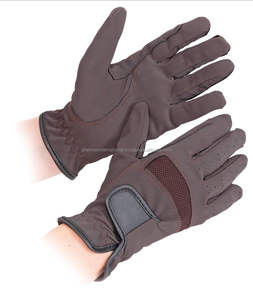 Shemax 2024 Guantes de equitación para adultos de alta calidad personalizados Competición ligera en todos los colores al por mayor para la temporada de invierno - Product Image 3