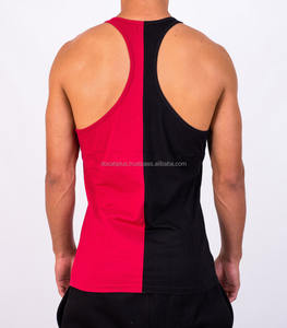 Camiseta sin Mangas Personalizada OEM de Dos Tonos y Múltiples Colores para Hombre - Product Image 1