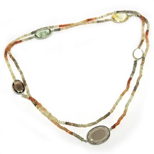 Collier délicat multi-pierres Shri Ashapura Jewels 2023, en argent sterling 925, bijoux en argent antique, argent indien - Product Image 3