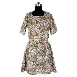 คอตตอนพิมพ์บล็อก Kurta - Product Image 1