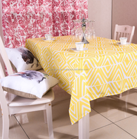 Nouvelle conception de nappes en coton tissé, durables et luxueuses, logo personnalisé, 200 g/m², certifiées ISO 9001, pour banquets, maison, hôtel, extérieur