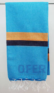 HAWAIIAN PESHTEMAL Hammam turc directement de l'usine Mticolor Stripes Beach Sarong Coton Pestemal Serviette Gym Use Made Turkey - Product Image 4