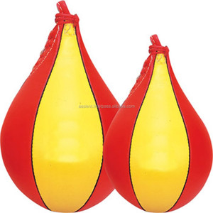 Balones de velocidad de cuero de alta calidad, sacos de boxeo pesados en tallas S-M-L, de Pakistán - Product Image 1