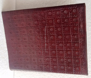 Ấn Độ Thủ Công Tùy Chỉnh Thiết Kế Da Tập Tin Da Thư Mục Trong Thiết Kế Đẹp - Product Image 2