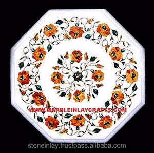 Table basse blanche avec plateau de qualité supérieure - Product Image 1