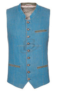 Chaleco Tradicional Bávaro para el Oktoberfest, Modelo Nuevo 2019, Tela Vaquera (Chaleco Bávaro) - Product Image 4