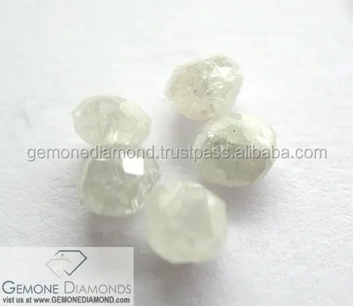 100% doğal en kaliteli beyaz Faceted elmas boncuklar 2 ila 3 mm boyutu Faceted elmas boncuk beyaz elmas