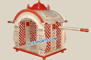 New Indian Wedding <b>Doli</b> Wooden <b>Dolis</b> Palki Modern Lightweight Customized Size Manufacturer and Exporter - Product Image 4