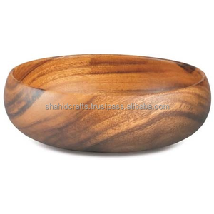 ชามไม้อะคาเซียแฮนด์เมด - Product Image 1