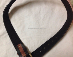 Design de luxe tissé à la main pour hommes, ceinture décontractée en cuir avec dos en daim cousu, ceinture décontractée en cuir de qualité supérieure - Product Image 5